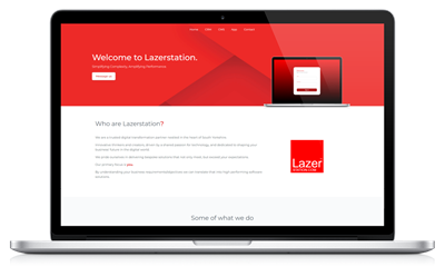 Lazerstation website